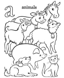 Farm-Animal-Color-Pages